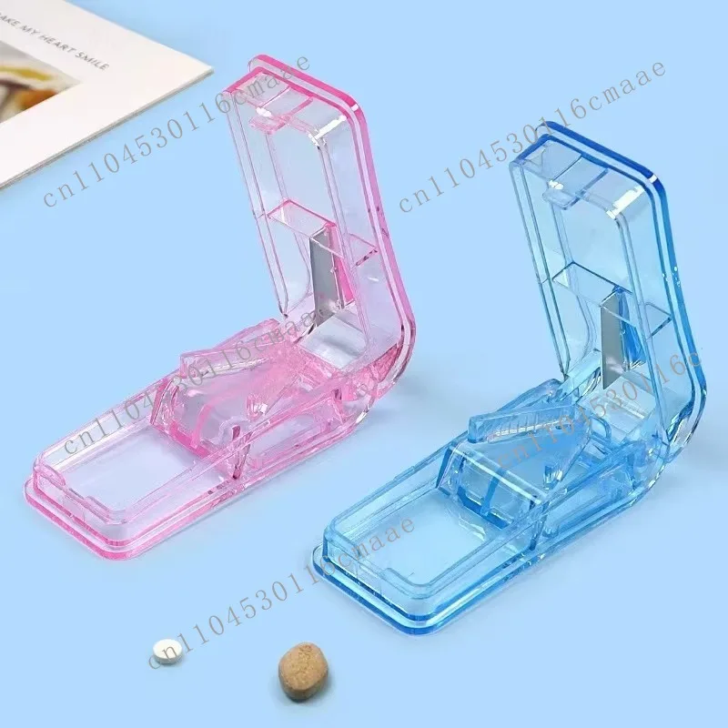 Mini portable plastic cutter medicine storage box home office
Mini portable plastic cutter medicine storage box home office