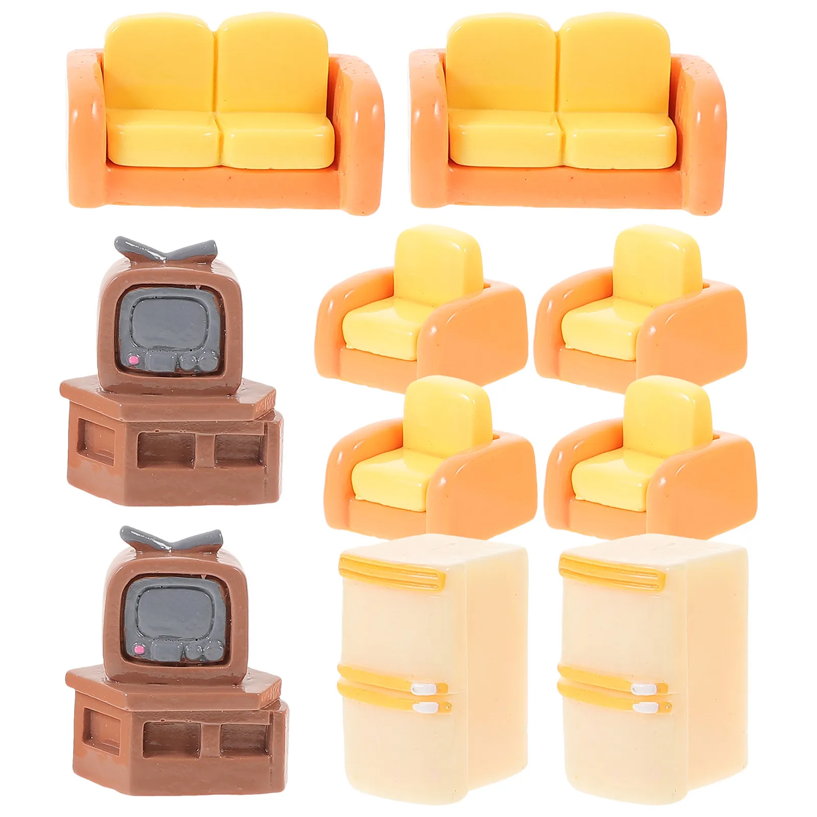 1Set Mini Furniture Decoration House Miniature Sofa Kit High Simulation Effect Tiny Single Double Sofa Photo Prop
1Set Mini Furniture Decoration House Miniature Sofa Kit High Simulation Effect Tiny Single Double Sofa Photo Prop