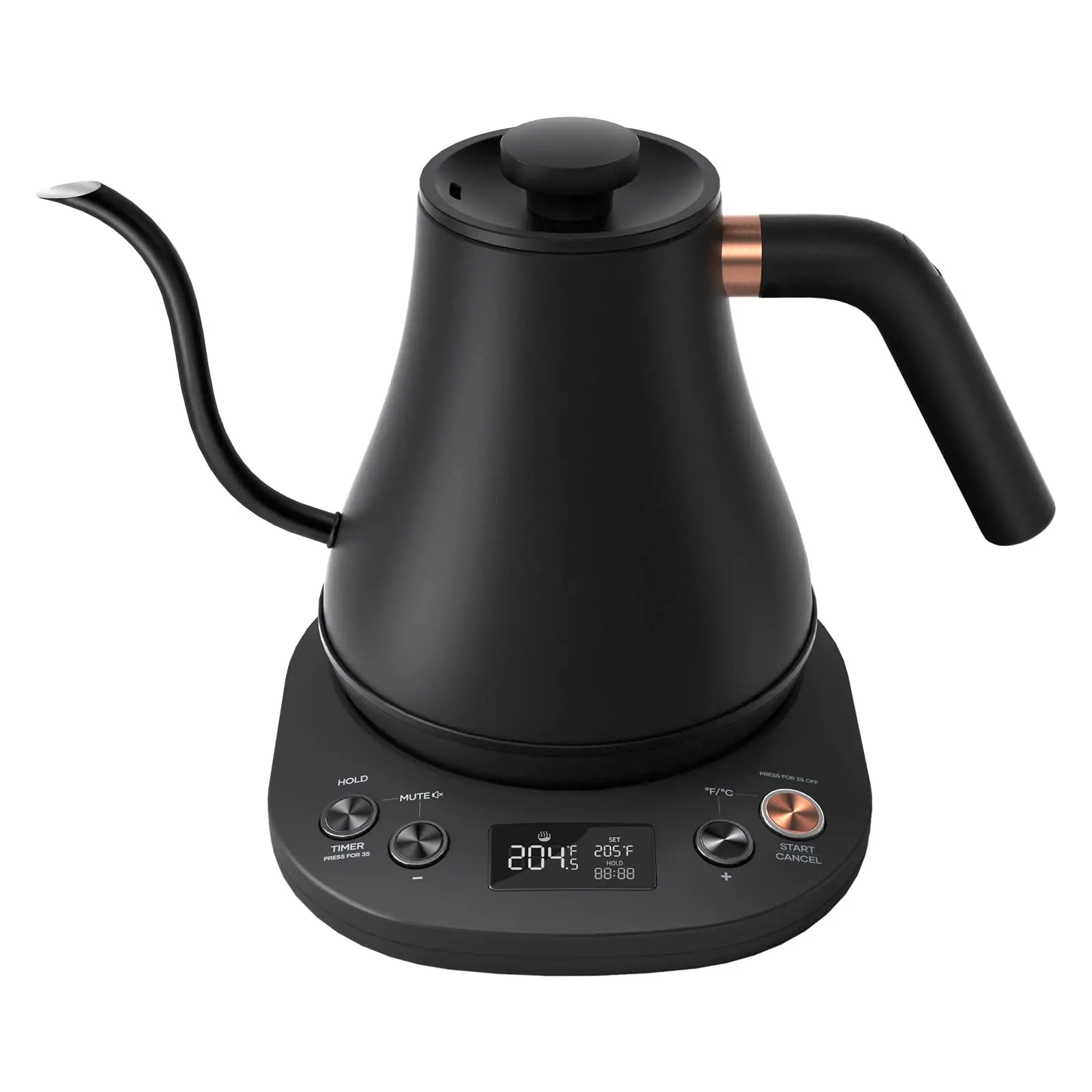 Barista Edition Pour Over Kettle 1200W, Auto Shut Off for Coffee Tea Formula
Barista Edition Pour Over Kettle 1200W, Auto Shut Off for Coffee Tea Formula