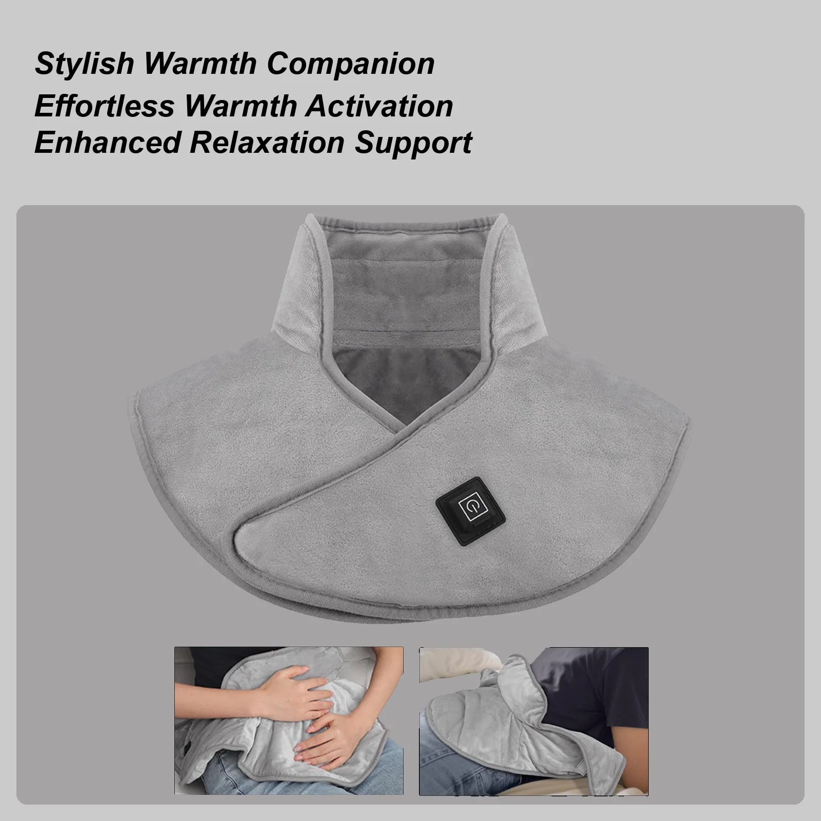 USB Electric Neck Heating Pad 3 Temperature Settings Heat Wrap For Pain Relief, Home Office Use For Men, Women, Seniors
USB Electric Neck Heating Pad 3 Temperature Settings Heat Wrap For Pain Relief, Home Office Use For Men, Women, Seniors