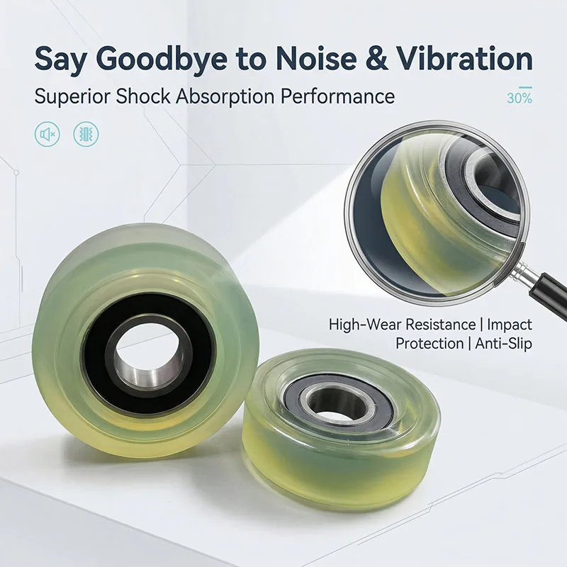 5pcs OD 40mm Polyurethane Forming Bearing Pulley 10x40x10 PU600040-10 Coated PU Pressure Roller 10*40*10 TPU Soft Rubber Wheel
5pcs OD 40mm Polyurethane Forming Bearing Pulley 10x40x10 PU600040-10 Coated PU Pressure Roller 10*40*10 TPU Soft Rubber Wheel