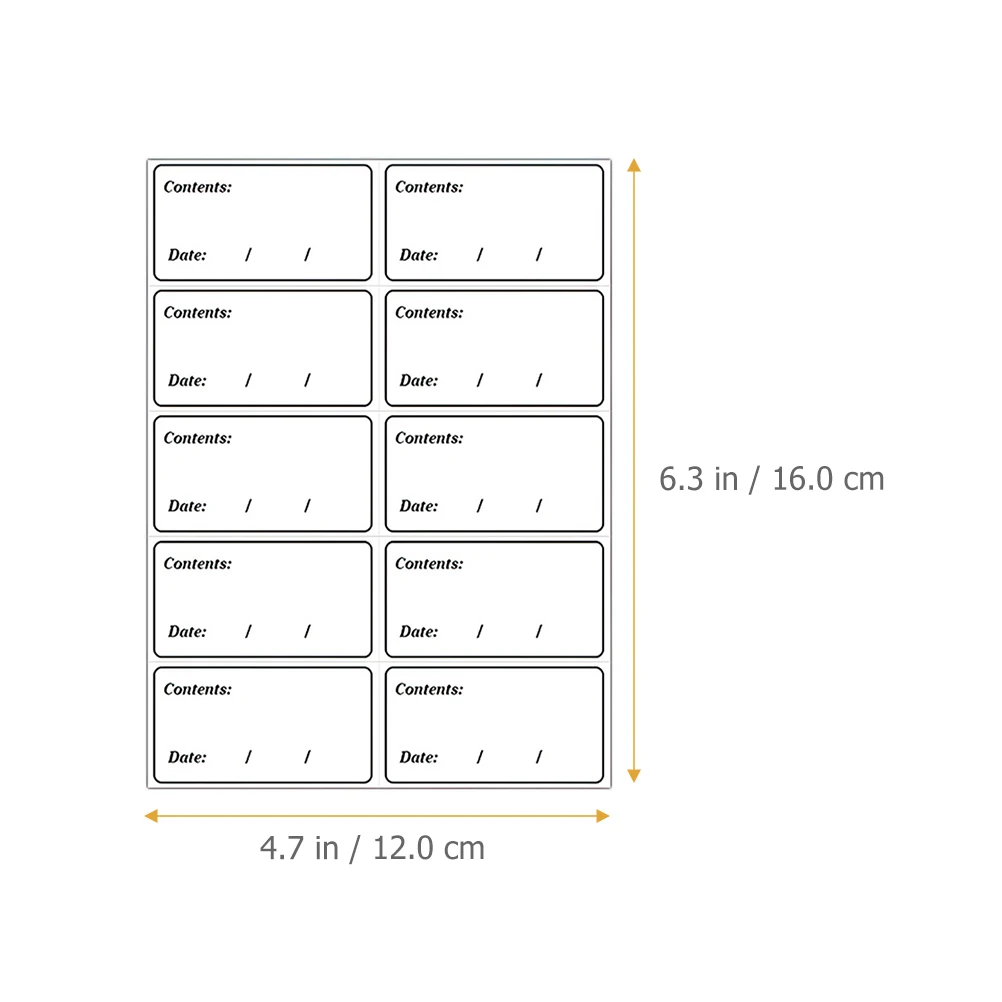 400Pcs Food Labels Removable Self-Adhesive Refrigerator Freezer Date Stickers Peel Off Food Container Labels
400Pcs Food Labels Removable Self-Adhesive Refrigerator Freezer Date Stickers Peel Off Food Container Labels