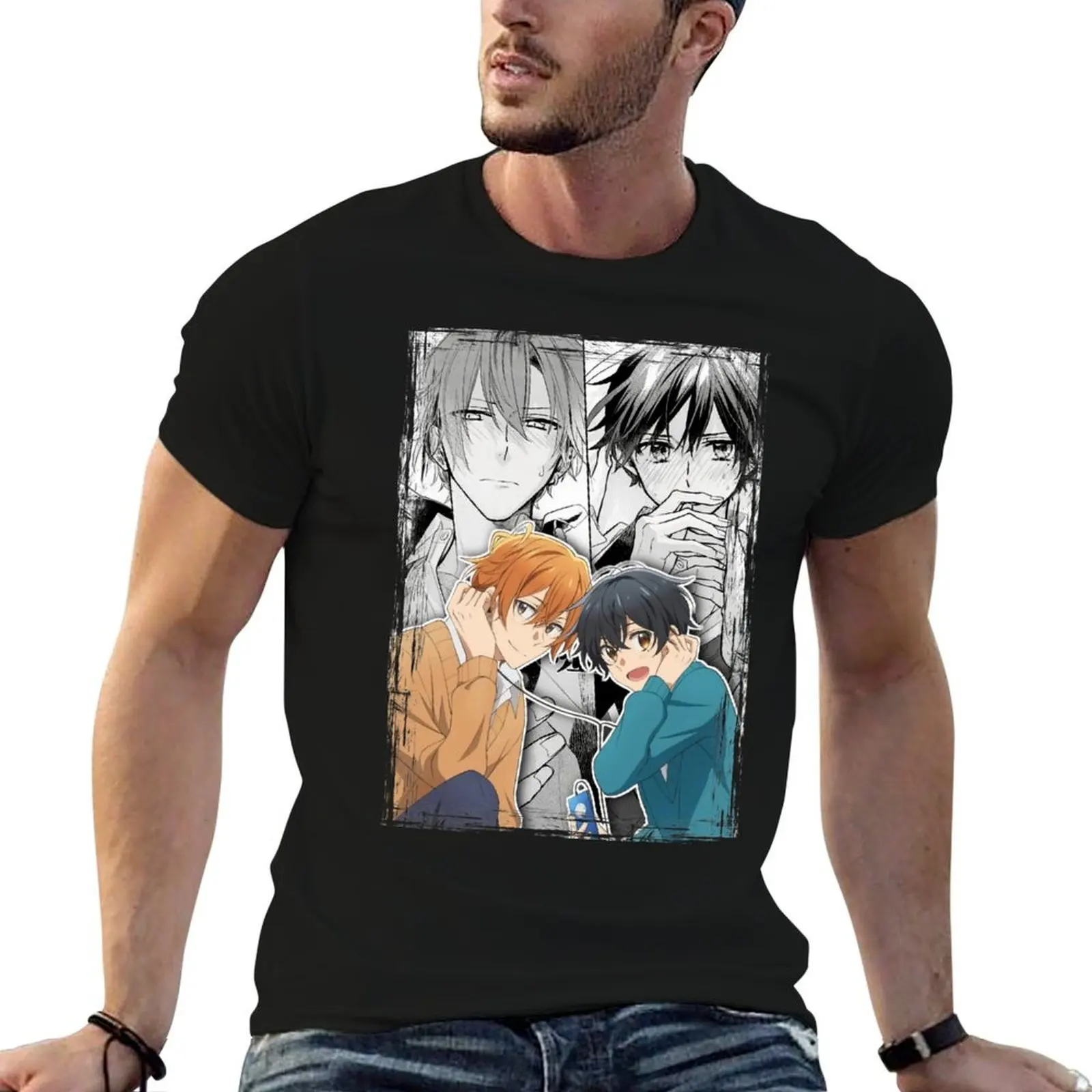 sasaki and miyano T-Shirt man t shirt cotton high quality graphic t shirts for man T-Shirt
sasaki and miyano T-Shirt man t shirt cotton high quality graphic t shirts for man T-Shirt
