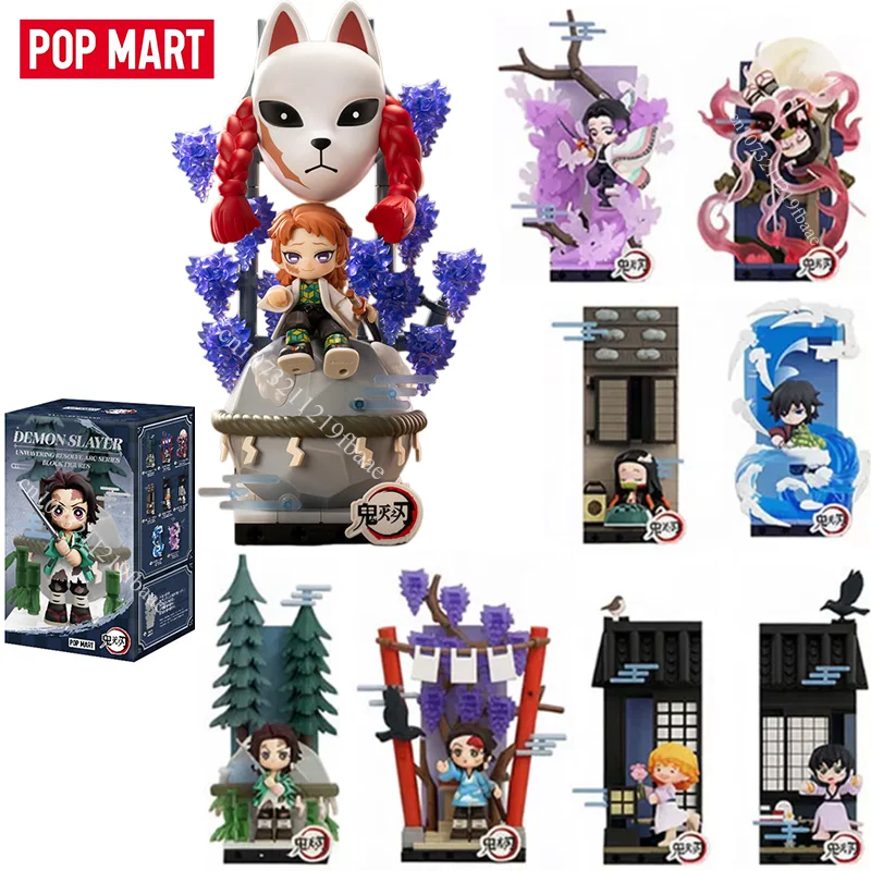 Genuine POP MART Demon Slayer Blind Box Toys Kimetsu No Yaiba Building Block Figure Mystery Box Guess Bag Doll Ornaments Gifts
Genuine POP MART Demon Slayer Blind Box Toys Kimetsu No Yaiba Building Block Figure Mystery Box Guess Bag Doll Ornaments Gifts