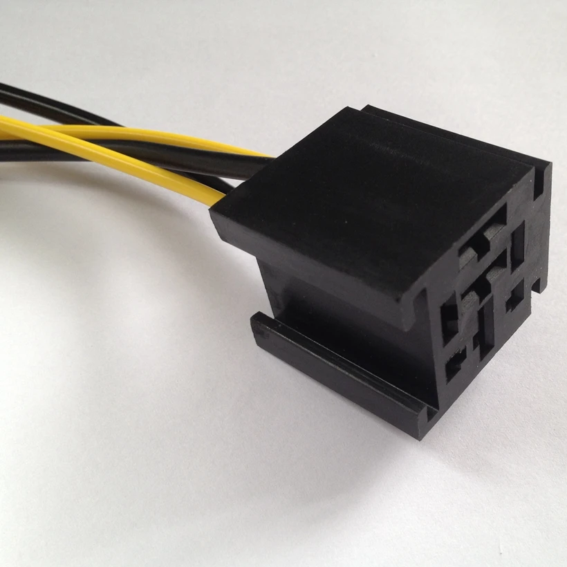 Manufacturers 80A car relay socket / wide foot relay socket / high current socket / 4-pin socket
Manufacturers 80A car relay socket / wide foot relay socket / high current socket / 4-pin socket