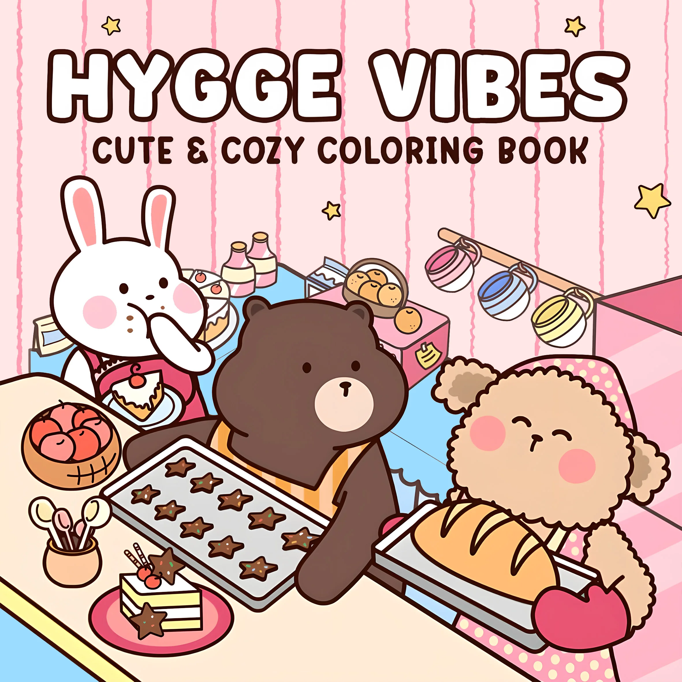 HYGGE VIBES Книжка-раскраска с жирными и легкими узорами для взрослых Симпатичная книга для рисования Идеальный подарок для вечеринки и дня рождения
HYGGE VIBES Книжка-раскраска с жирными и легкими узорами для взрослых Симпатичная книга для рисования Идеальный подарок для вечеринки и дня рождения