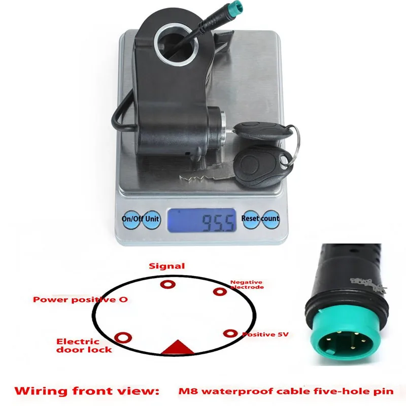 Регулятор скорости с 5-контактным дросселем и замком для электросамоката Kukirin G2 Max/G2 Pro.
Регулятор скорости с 5-контактным дросселем и замком для электросамоката Kukirin G2 Max/G2 Pro.