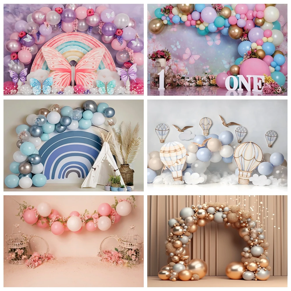 Newborn Baby 1st Birthday Party Backdrop Girl Boy First Birthday Balloon Cake Smash Photography Background Photo Studio Props
Newborn Baby 1st Birthday Party Backdrop Girl Boy First Birthday Balloon Cake Smash Photography Background Photo Studio Props