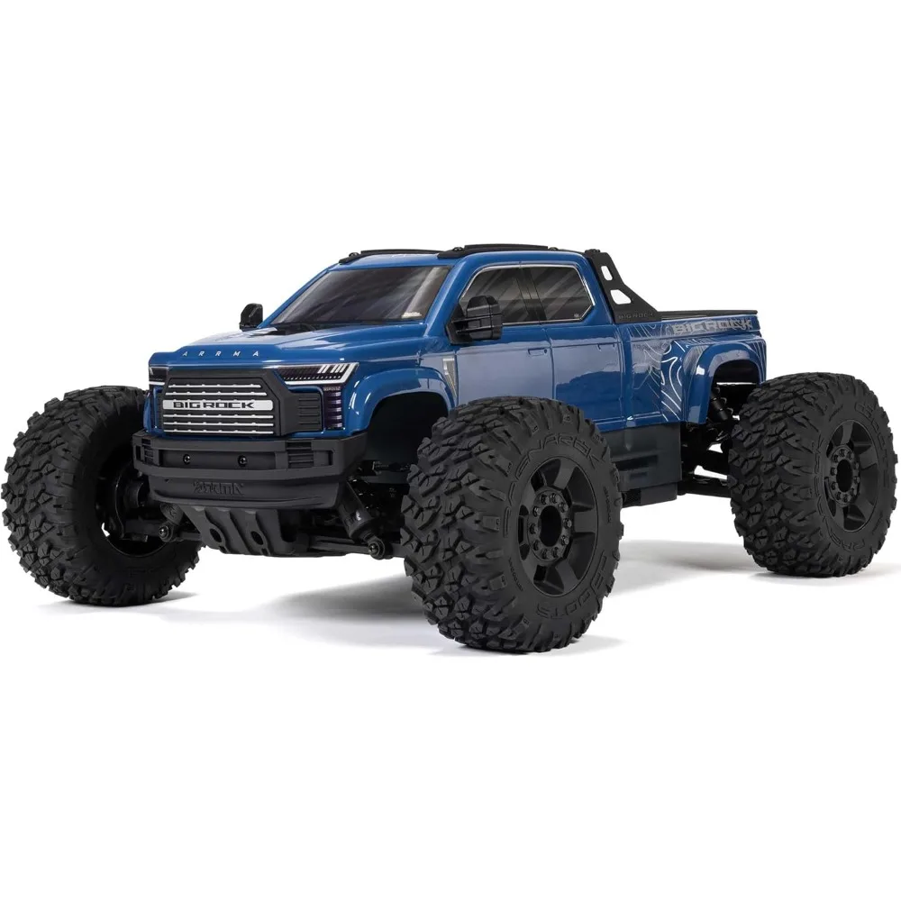 1/10 Big Rock 4X4 223S BLX BRUSHLESS Street Truck RTR with DSC, (Blue), ARA4312V4T3
1/10 Big Rock 4X4 223S BLX BRUSHLESS Street Truck RTR with DSC, (Blue), ARA4312V4T3