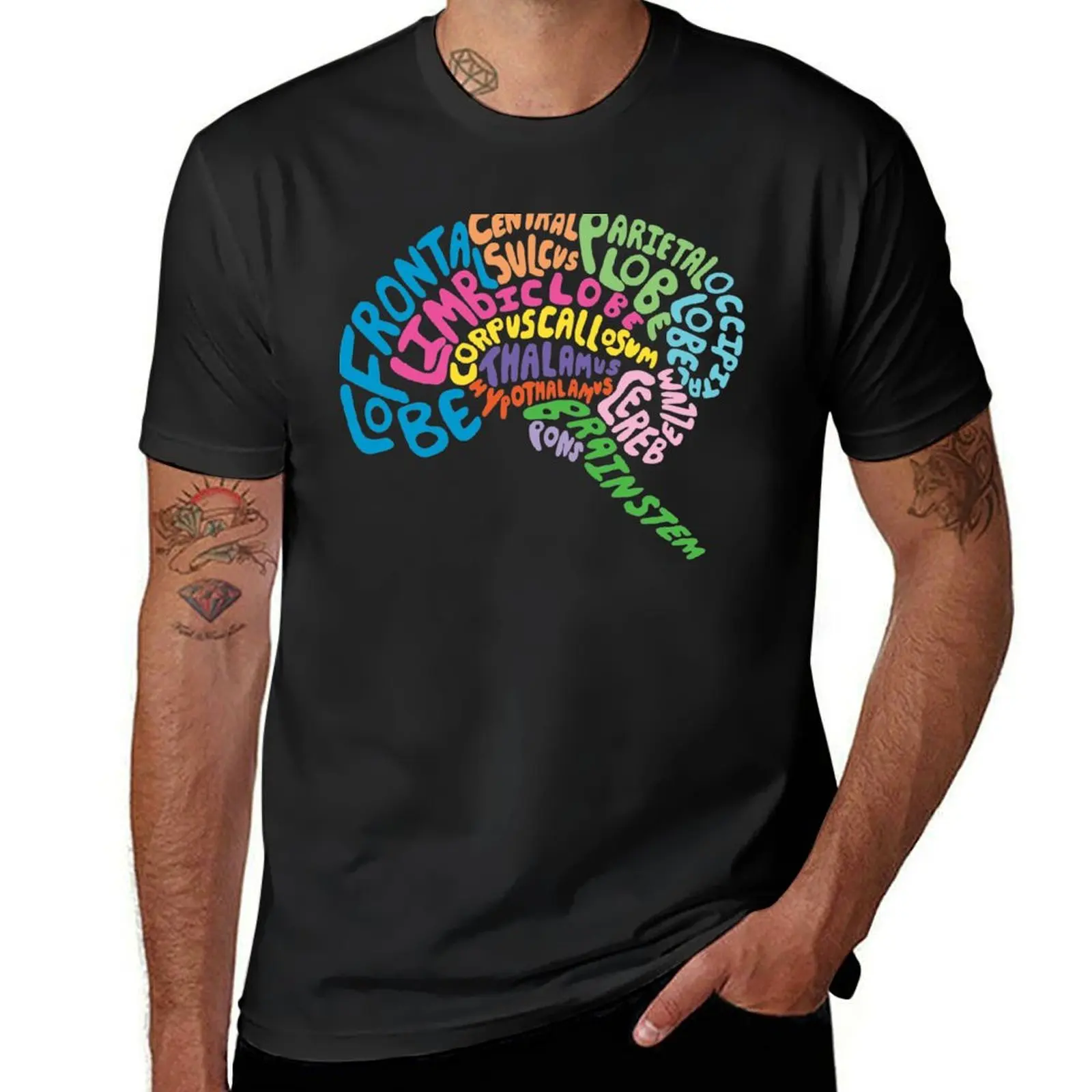 Human Brain Anatomy using Typography T-Shirt summer clothes anime quick drying plus sizes men clothing
Human Brain Anatomy using Typography T-Shirt summer clothes anime quick drying plus sizes men clothing