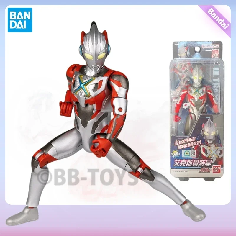 Оригинальная оригинальная подвижная серия с голосом в наличии Bandai-Коллекционная аниме-модель Ultraman X, фигурки, праздничные подарочные игрушки
Оригинальная оригинальная подвижная серия с голосом в наличии Bandai-Коллекционная аниме-модель Ultraman X, фигурки, праздничные подарочные игрушки