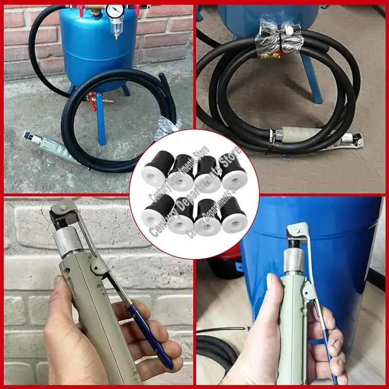 Набор насадок для пескоструйного пистолета ABRM 2 мм/2,5 мм/3 мм/3,5 мм (8 шт.) для пескоструйного оборудования для абразивной струйной обработки
Набор насадок для пескоструйного пистолета ABRM 2 мм/2,5 мм/3 мм/3,5 мм (8 шт.) для пескоструйного оборудования для абразивной струйной обработки