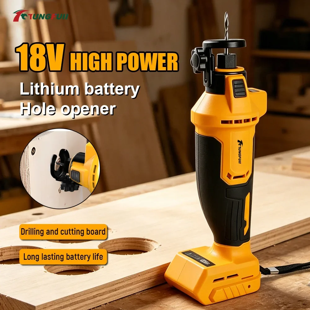 TUNGFULL Brushless Electric Drywall Cut out Tool Cordless 3 Gears Woodworking Gypsum Board Cutting Tool for Dewalt Makita
TUNGFULL Brushless Electric Drywall Cut out Tool Cordless 3 Gears Woodworking Gypsum Board Cutting Tool for Dewalt Makita