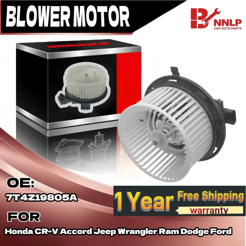 For Heater Blower Motor Fan for Honda CR-V Accord Jeep Wrangler Ram Dodge Ford 7T4Z19805A
For Heater Blower Motor Fan for Honda CR-V Accord Jeep Wrangler Ram Dodge Ford 7T4Z19805A