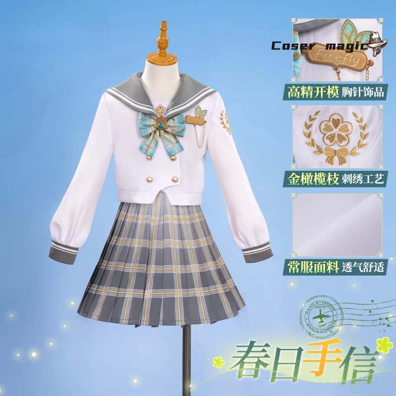 Honkai:Star Rail Firefly Spring Gift Cosplay Costume Uniform Halloween Carnival Party Christmas Play Role Clothes Clothing
Honkai:Star Rail Firefly Spring Gift Cosplay Costume Uniform Halloween Carnival Party Christmas Play Role Clothes Clothing