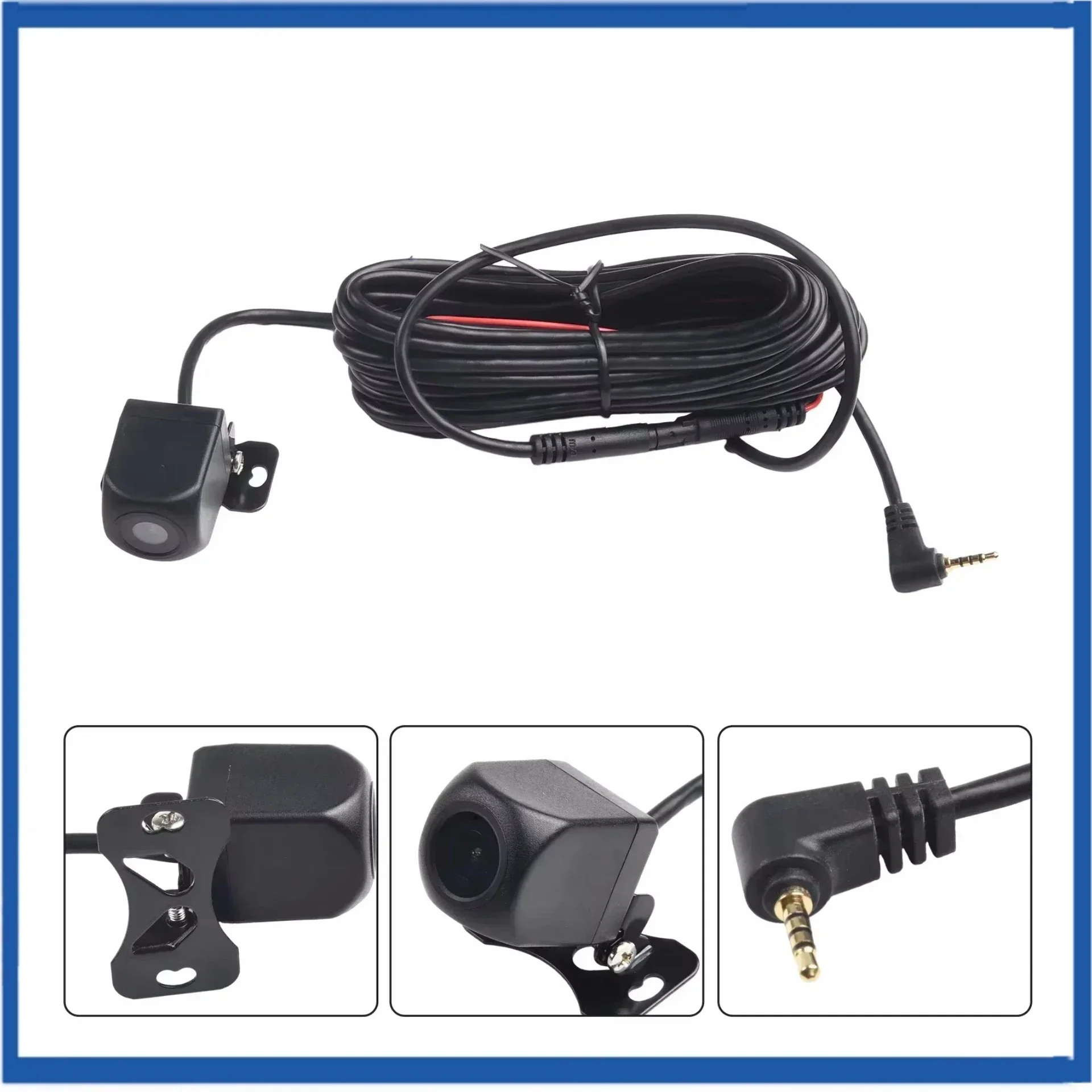 Rear Camera With 6m Video Cable Car Mirror Dash Cam DVR Rear View Camera 720P 5Pin 2.5mm AHD H65 High-definition Chip Glass Len
Rear Camera With 6m Video Cable Car Mirror Dash Cam DVR Rear View Camera 720P 5Pin 2.5mm AHD H65 High-definition Chip Glass Len