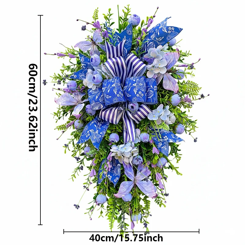 Elegant Purple Bow Door Hanger for Home Decor, Wedding Christmas Birthday Party Hanging Ornament Decoration Gift
Elegant Purple Bow Door Hanger for Home Decor, Wedding Christmas Birthday Party Hanging Ornament Decoration Gift