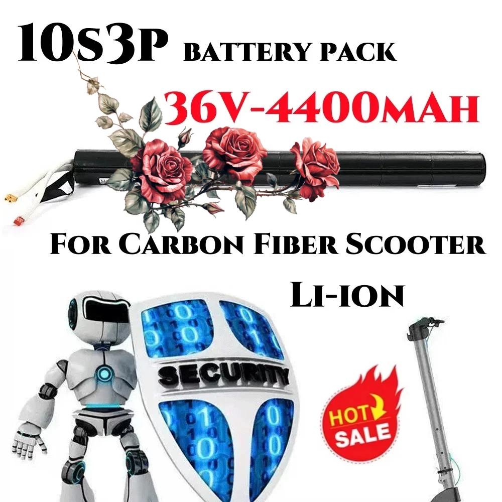 2026 36V 4400mAH Lithium ion Battery Pack for Carbon Fiber Electric Scooter Battery
2026 36V 4400mAH Lithium ion Battery Pack for Carbon Fiber Electric Scooter Battery