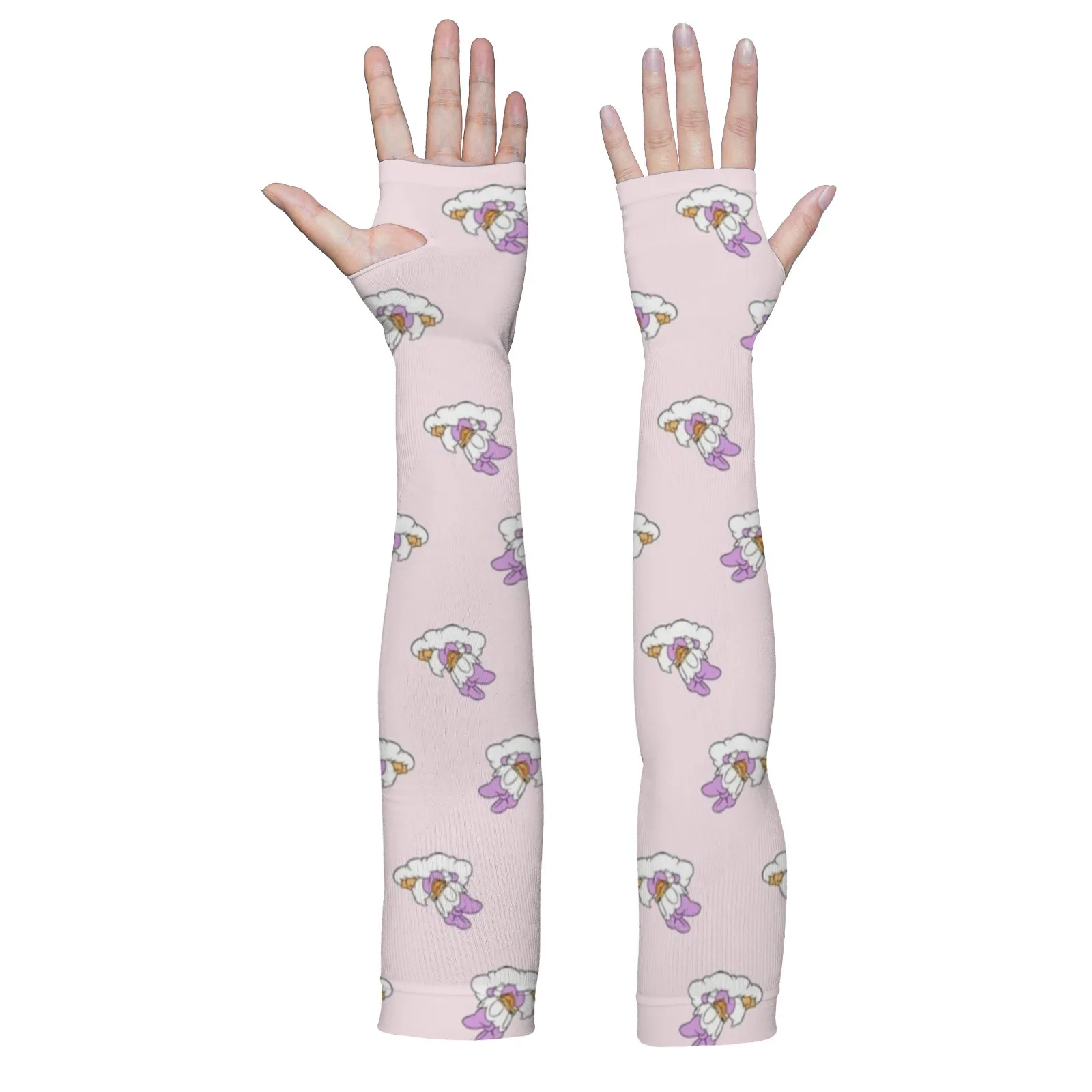 Рукава с мультяшным принтом Daisy Duck Kawaii — дышащая защита от ультрафиолета из розового ледяного шелка для стильных повседневных приключений и активного отдыха
Рукава с мультяшным принтом Daisy Duck Kawaii — дышащая защита от ультрафиолета из розового ледяного шелка для стильных повседневных приключений и активного отдыха