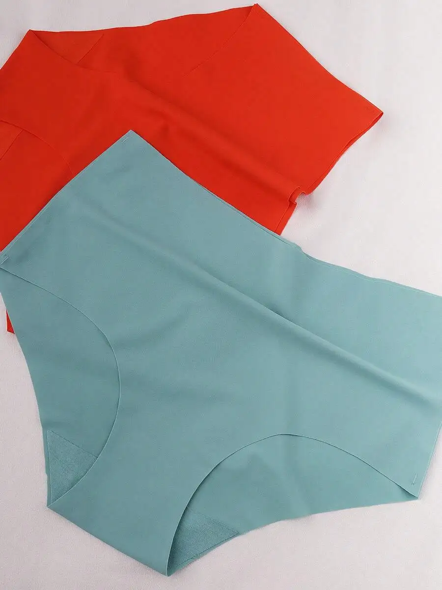 12 Pcs Women Seamless No Show Briefs Soft Stretch Ice Silk Underwear Multi Color Summer
12 Pcs Women Seamless No Show Briefs Soft Stretch Ice Silk Underwear Multi Color Summer