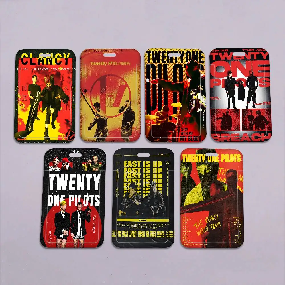 T-Twenty One Pilots Band Working Bank Credit Card Holders With Long Lanyard Employee Name ID Card Cover Holder Nurse Accessories
T-Twenty One Pilots Band Working Bank Credit Card Holders With Long Lanyard Employee Name ID Card Cover Holder Nurse Accessories