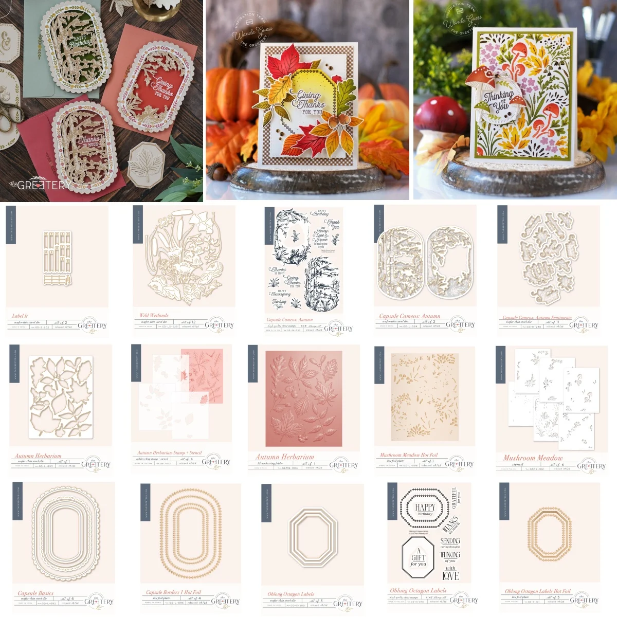 Hint of Autumn Collection Metal Cutting Dies Clear Stamps Stencil Hot Foil For DIY Making Card Scrapbook Embossed Paper Album
Hint of Autumn Collection Metal Cutting Dies Clear Stamps Stencil Hot Foil For DIY Making Card Scrapbook Embossed Paper Album