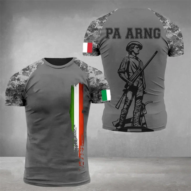 Camo Italy Flag T-shirt For Men Italian 3d Printed T Shirt Classic Short Sleeve Tee Shirt Oversized Sports Camouflage Tops Tees
Camo Italy Flag T-shirt For Men Italian 3d Printed T Shirt Classic Short Sleeve Tee Shirt Oversized Sports Camouflage Tops Tees