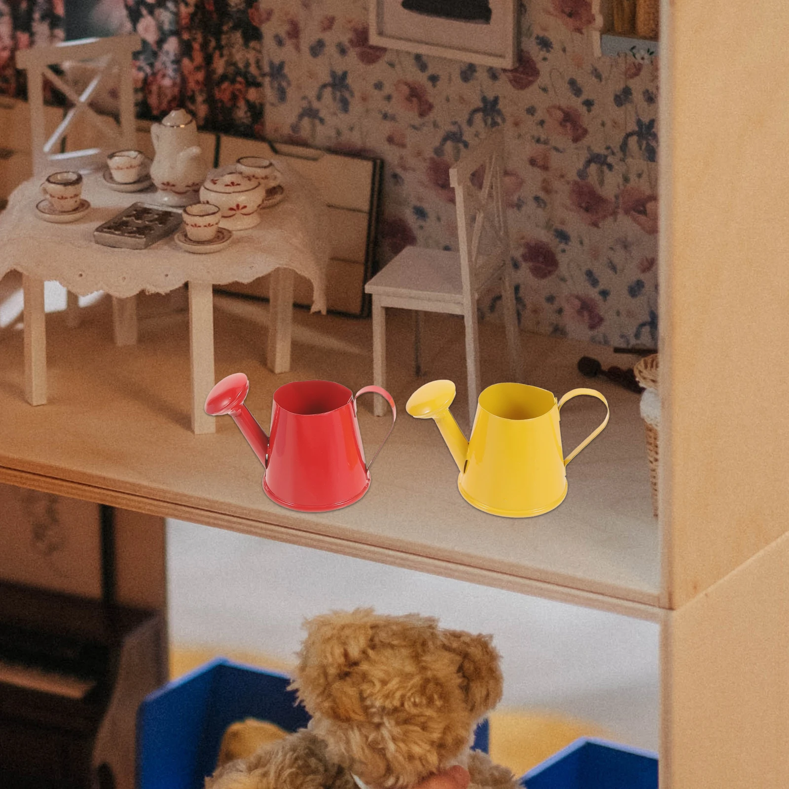 6pcs Mini Watering Cans White Red Yellow Purple Indoor Plants Fairy Garden Small Kettles Practical Durable
6pcs Mini Watering Cans White Red Yellow Purple Indoor Plants Fairy Garden Small Kettles Practical Durable