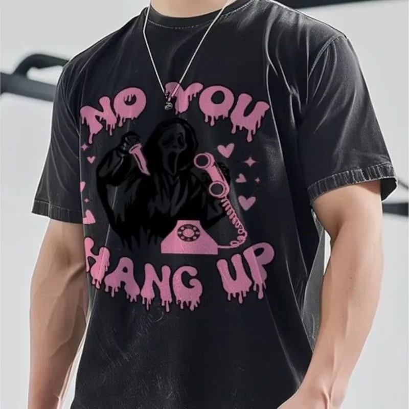 Y2k Pink Skull Letter Printed T-Shirt Pure Cotton Round Neck Shoulder Down Tee Blouse Men Female Retro Short Sleeve Washed Tops
Y2k Pink Skull Letter Printed T-Shirt Pure Cotton Round Neck Shoulder Down Tee Blouse Men Female Retro Short Sleeve Washed Tops