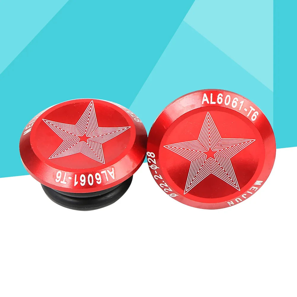 1 Pair Bar End Plugs Aluminum Alloy Handlebar End Caps Bike HandleBar Plugs for Mountain Bike Road Bike (Red)
1 Pair Bar End Plugs Aluminum Alloy Handlebar End Caps Bike HandleBar Plugs for Mountain Bike Road Bike (Red)