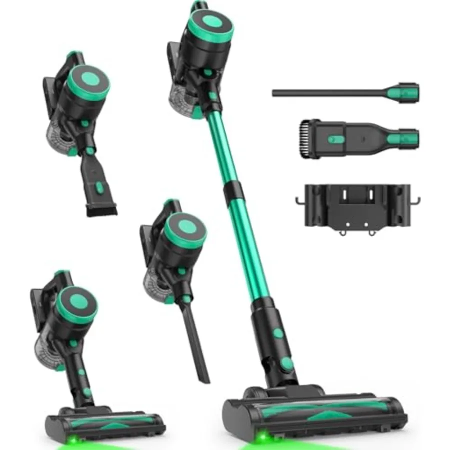450W Cordl Vacuum Cleaner, 45Mins Runtime Vacuum Cleaners for Home, Anti- and 1.5L Dust Cup, Lightweight Vacuum for Hardwood Fl
450W Cordl Vacuum Cleaner, 45Mins Runtime Vacuum Cleaners for Home, Anti- and 1.5L Dust Cup, Lightweight Vacuum for Hardwood Fl