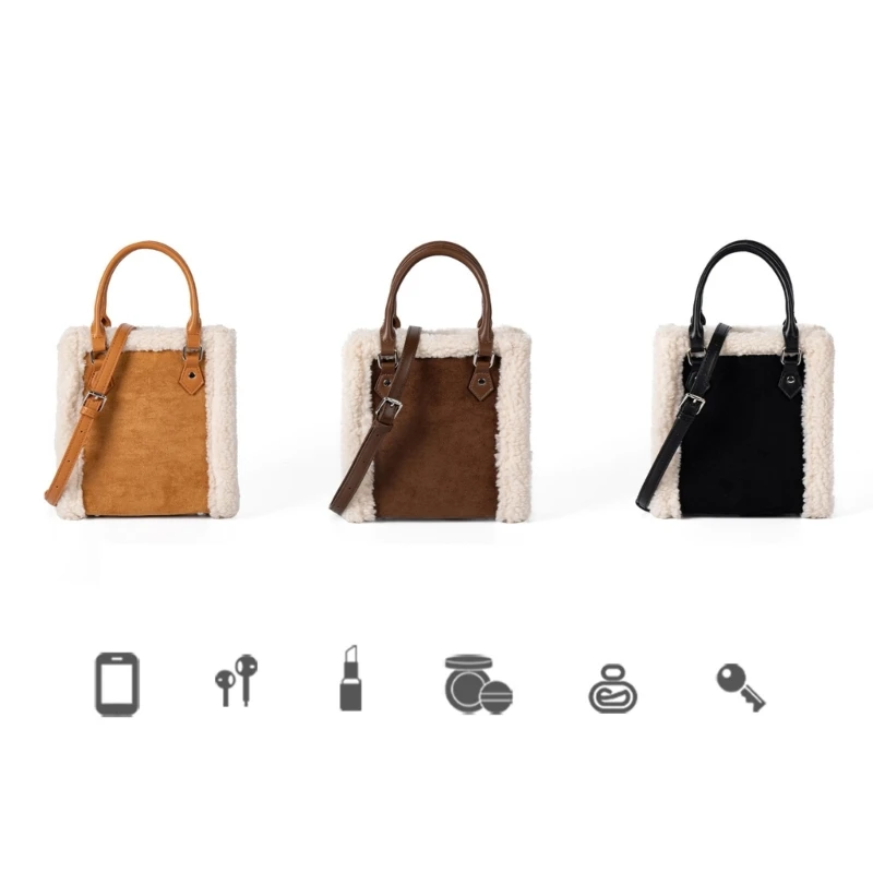 X5XA Elegant Shoulder Bag Adjustable Strap Suedes Crossbody Bag For Women and Girls
X5XA Elegant Shoulder Bag Adjustable Strap Suedes Crossbody Bag For Women and Girls