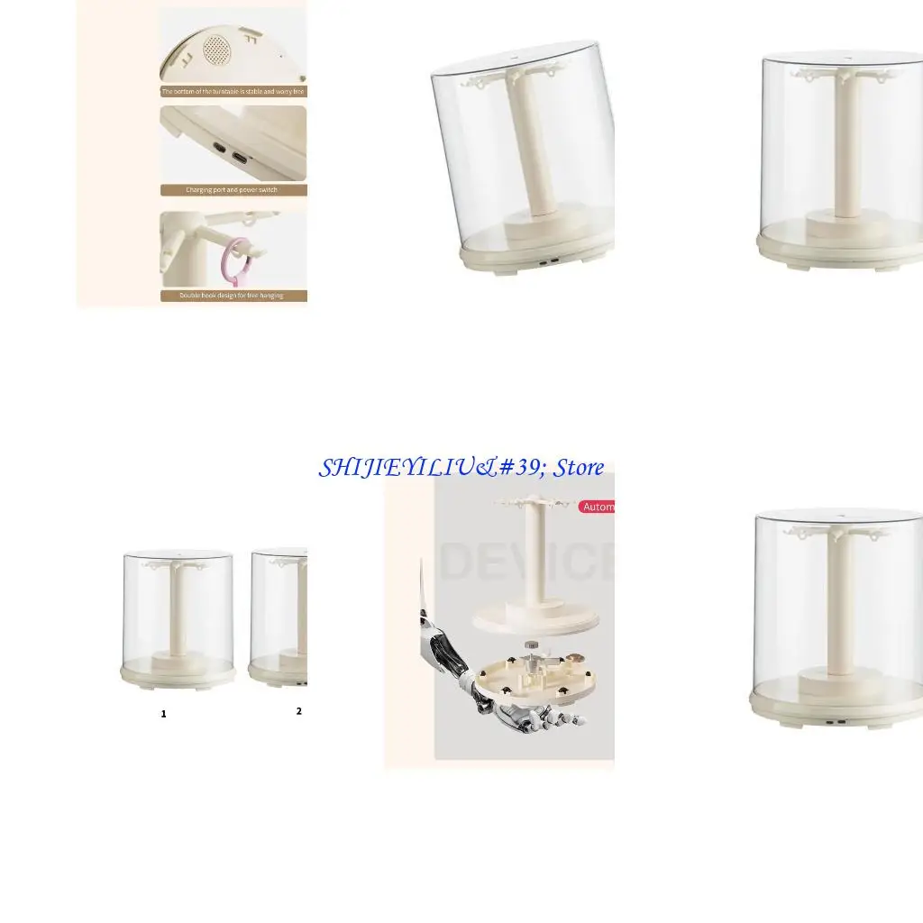 E21F Пякотепроницаемый прозрачный вращающийся дисплей Вращающий шейки для дисплея для коллекции кукол. 
E21F Пякотепроницаемый прозрачный вращающийся дисплей Вращающий шейки для дисплея для коллекции кукол.