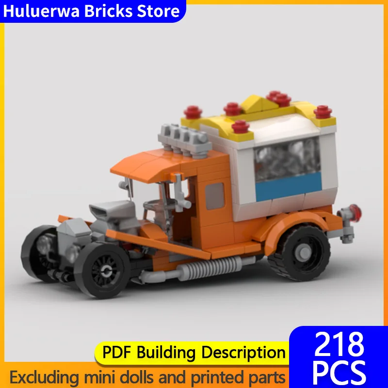 Модель скоростного гиперкара MOC, строительные кирпичи, модифицированный ICECREAM TRUCK, модульные технологии, подарки, праздник, сборка, детские игрушки, костюм
Модель скоростного гиперкара MOC, строительные кирпичи, модифицированный ICECREAM TRUCK, модульные технологии, подарки, праздник, сборка, детские игрушки, костюм