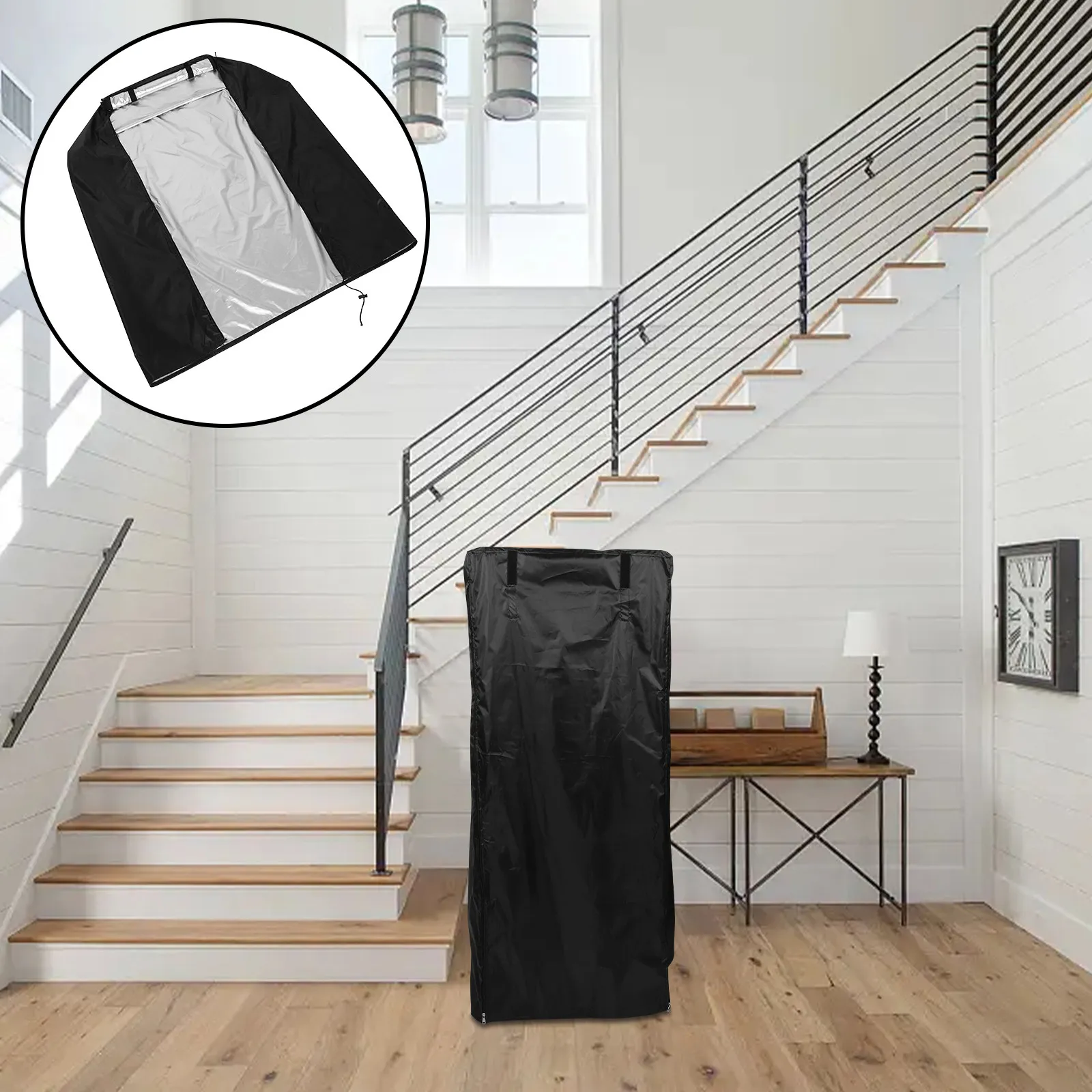 Upright Beverage Fridge Dustproof Cover 56.3x23.2x23.2 Stylish Fabric Kitchen Appliance Protector for Home Kitchen Standing
Upright Beverage Fridge Dustproof Cover 56.3x23.2x23.2 Stylish Fabric Kitchen Appliance Protector for Home Kitchen Standing
