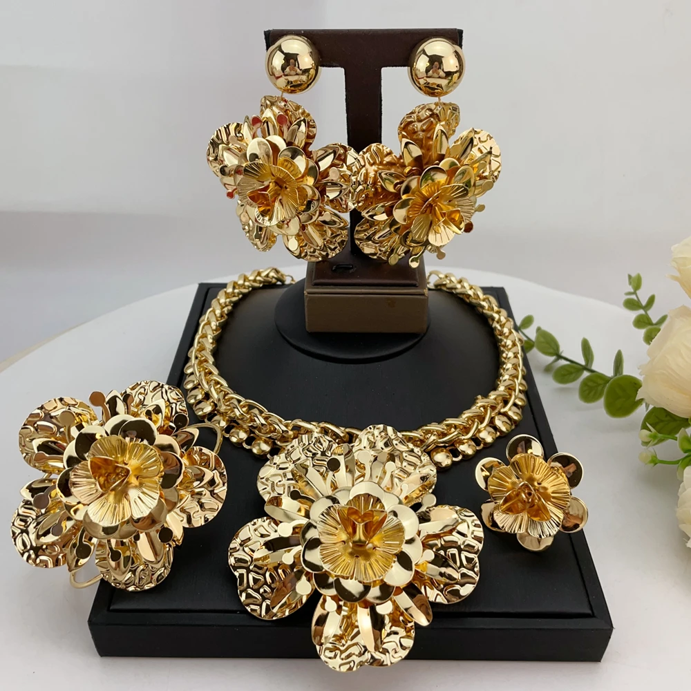 Новейшее бразильское изысканное красивое ожерелье ручной работы, аксессуары для свадебной вечеринки, модный женский комплект ювелирных изделий FHK23794
Новейшее бразильское изысканное красивое ожерелье ручной работы, аксессуары для свадебной вечеринки, модный женский комплект ювелирных изделий FHK23794