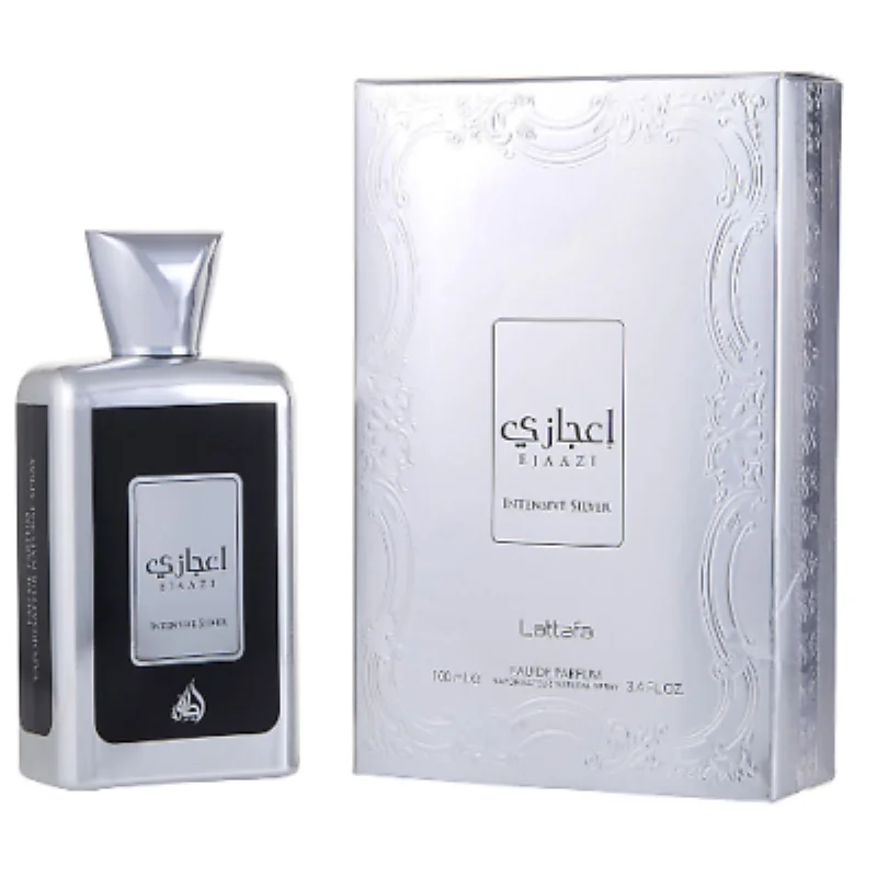Lattafa - Ejaazi Intensive Silver EDP (3.4oz)
Lattafa - Ejaazi Intensive Silver EDP (3.4oz)