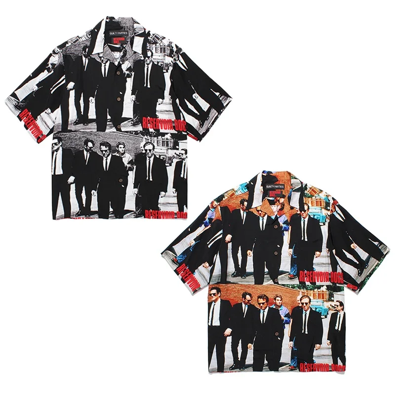 WACKO MARIA Summer High Street Retro Hawaiian Short Sleeve, Shirt Fashionable Men's Women's Premium Beachwear Vacation Tops
WACKO MARIA Summer High Street Retro Hawaiian Short Sleeve, Shirt Fashionable Men's Women's Premium Beachwear Vacation Tops