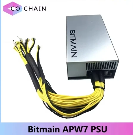 Новый серверный блок питания Bitmain APW7 PSU 1800 Вт 110 В 220 В для ASIC Miner Antminer S9 S9i S9J S9K L3 plus z11j Antminer Z15
Новый серверный блок питания Bitmain APW7 PSU 1800 Вт 110 В 220 В для ASIC Miner Antminer S9 S9i S9J S9K L3 plus z11j Antminer Z15