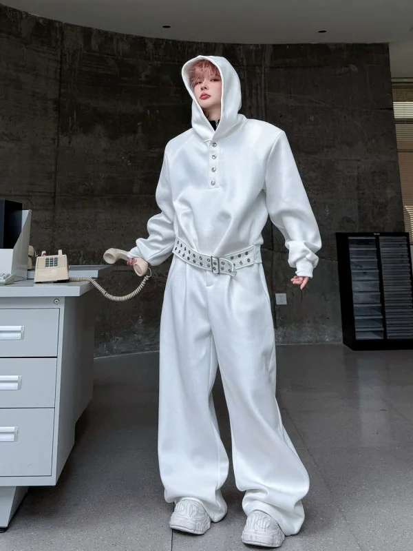 Комплект мужской толстовки и брюк TANGZ STUDIO: молодежный повседневный костюм с цветными вставками, поясом и длинными рукавами для весеннего сезона
Комплект мужской толстовки и брюк TANGZ STUDIO: молодежный повседневный костюм с цветными вставками, поясом и длинными рукавами для весеннего сезона