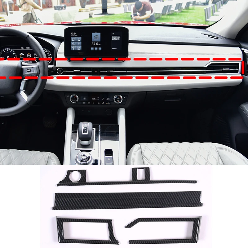 For Mitsubishi Outlander 2022 2023 2024 ABS Carbon Fiber Car Control Dashboard Vent Frame Cover Trim Sticker Car Accessories
For Mitsubishi Outlander 2022 2023 2024 ABS Carbon Fiber Car Control Dashboard Vent Frame Cover Trim Sticker Car Accessories