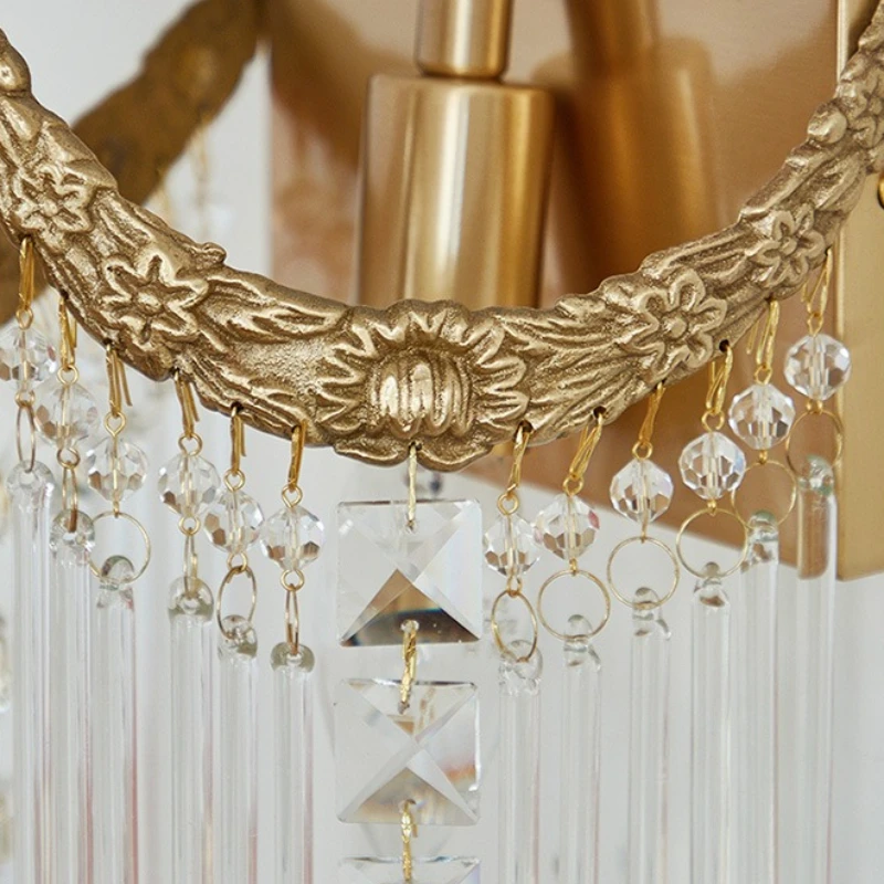 European Luxury Wall Lamps Tassel LED Wall Sconces Living Room Hotel Corridor Entrance Corridor Home Decoration Light Fixtures
European Luxury Wall Lamps Tassel LED Wall Sconces Living Room Hotel Corridor Entrance Corridor Home Decoration Light Fixtures