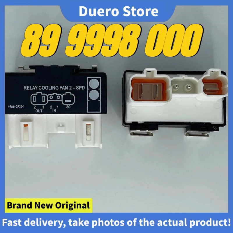 (Brand New Original)1pcs/lot 100% original genuine relay:89 9998 000 Automotive fan controller relay
(Brand New Original)1pcs/lot 100% original genuine relay:89 9998 000 Automotive fan controller relay