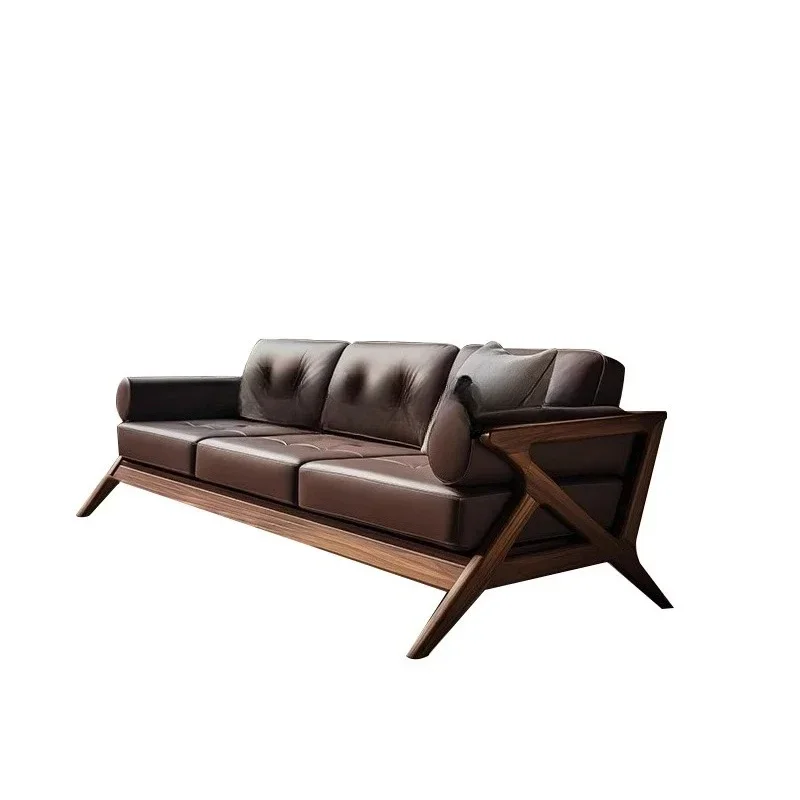 New Chinese-style simple solid wood sofa coffee table black walnut modern simple homestay villa clubhouse
New Chinese-style simple solid wood sofa coffee table black walnut modern simple homestay villa clubhouse