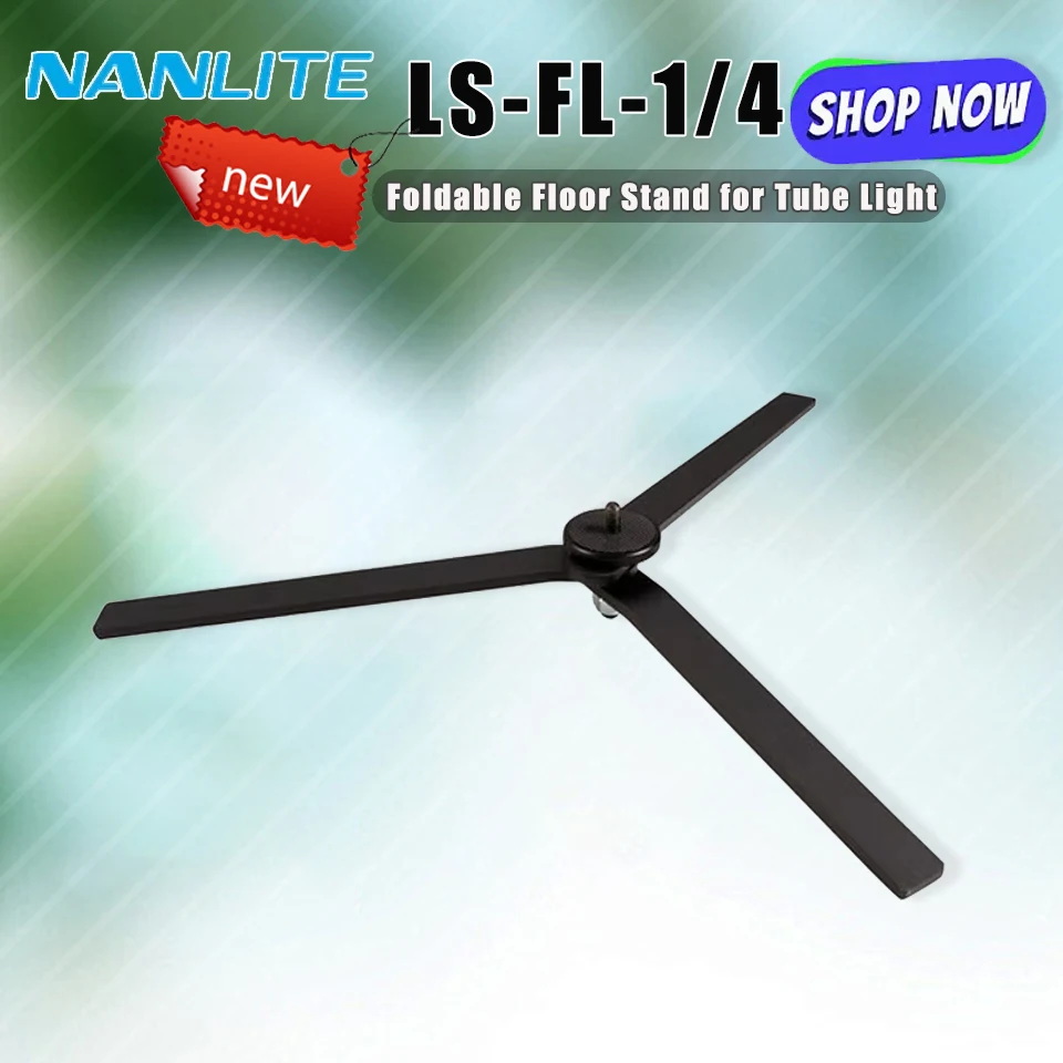 Складная напольная подставка Nanlite LS-FL-1/4 для светодиодных трубок PavoTube II
Складная напольная подставка Nanlite LS-FL-1/4 для светодиодных трубок PavoTube II