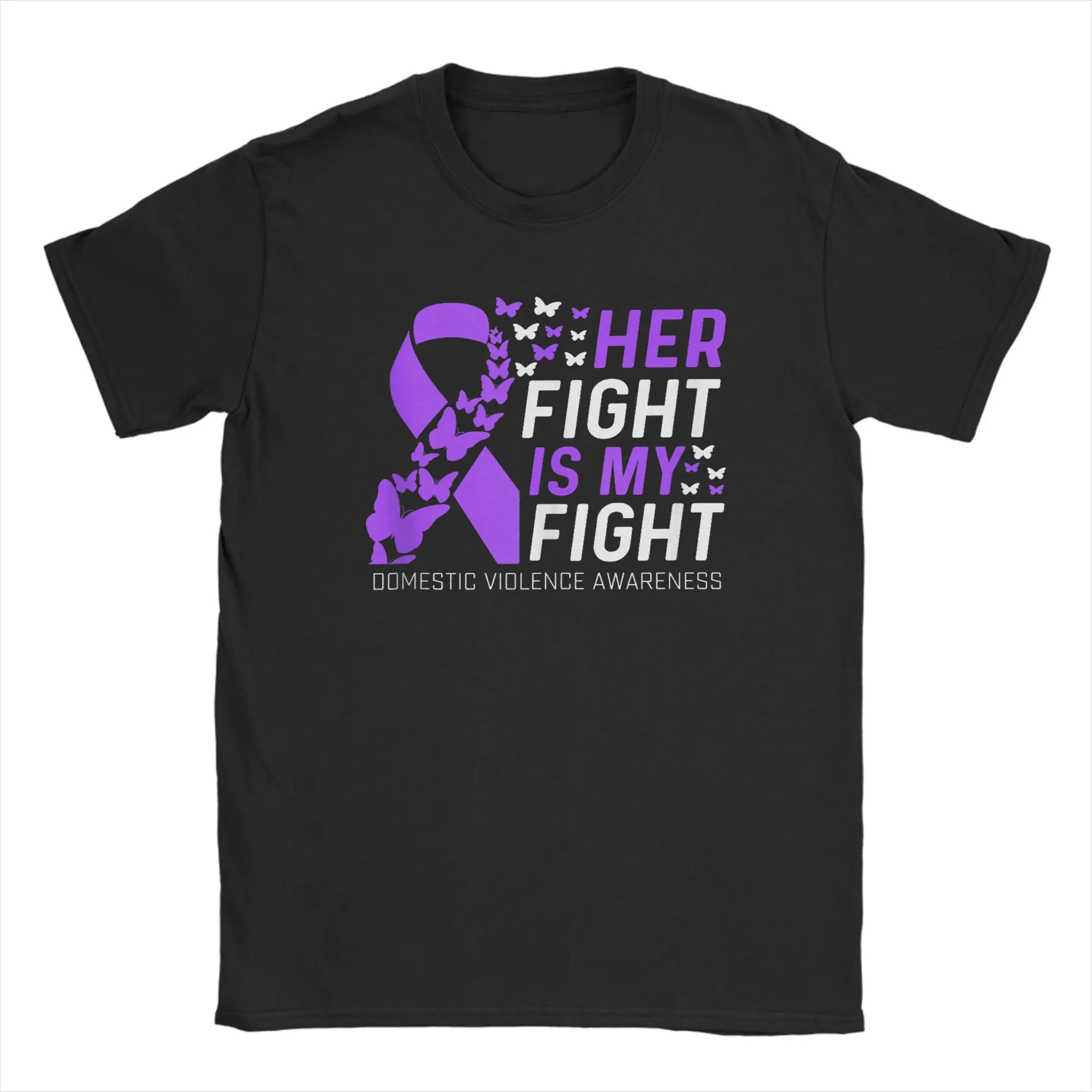 Her Fights is My Fight Ribbon Domestic Violence Мужская футболка для отдыха Футболка с коротким рукавом и круглым вырезом Футболки из хлопка с графическим рисунком
Her Fights is My Fight Ribbon Domestic Violence Мужская футболка для отдыха Футболка с коротким рукавом и круглым вырезом Футболки из хлопка с графическим рисунком
