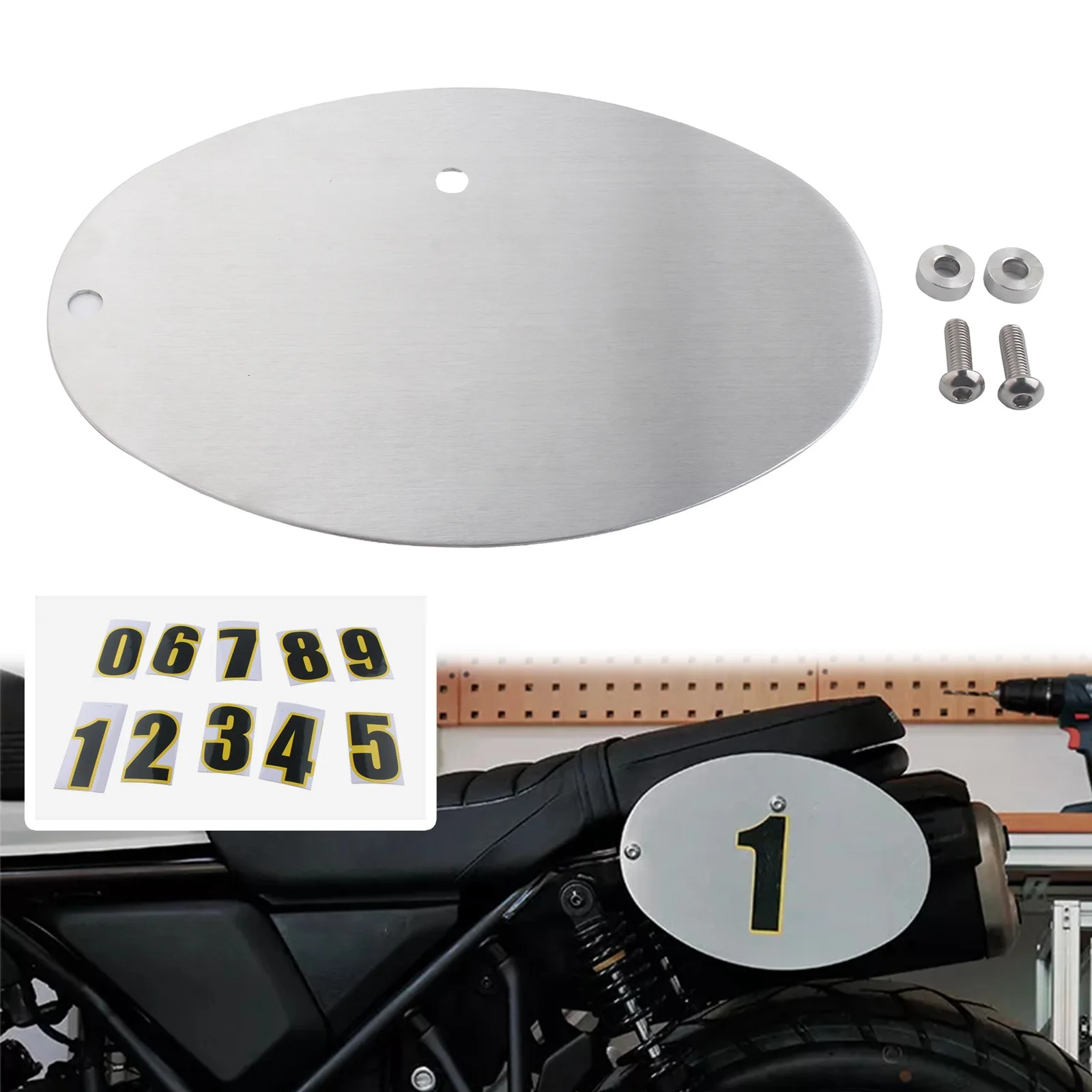 Для CL250 CL300 CL500 SCL500 Ретро мотоцикл модифицированный номерной знак декоративный
Для CL250 CL300 CL500 SCL500 Ретро мотоцикл модифицированный номерной знак декоративный