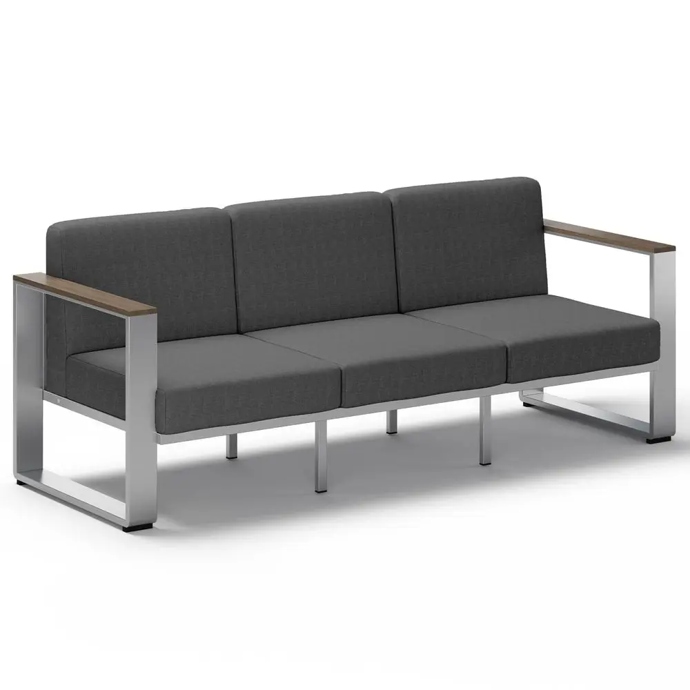 Outdoor Patio Furniture, 1 Piece 3Seat Sofa, AllWeather Metal Modern Outside Sofa for Deck, Porch LightGray
Outdoor Patio Furniture, 1 Piece 3Seat Sofa, AllWeather Metal Modern Outside Sofa for Deck, Porch LightGray