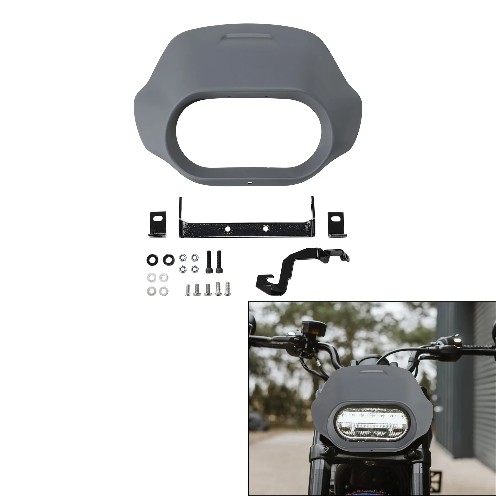 Unpainted Front Headlight Fairing Fit For Harley Sportster S RH1250S 2021-2025 2024 2023 2022 Motorcycle
Unpainted Front Headlight Fairing Fit For Harley Sportster S RH1250S 2021-2025 2024 2023 2022 Motorcycle