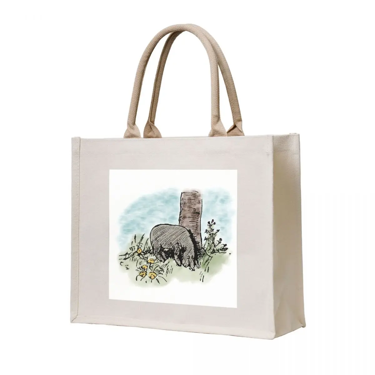 Watercolor Eyeore Tote Bag Women's beach bags Canvas shoulder bag Women's shopper
Watercolor Eyeore Tote Bag Women's beach bags Canvas shoulder bag Women's shopper